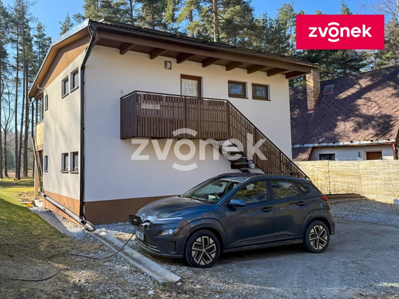 Prodej rodinného domu/ chaty v Leštině 124m², pozemek 350m² + 1.000m² pronájem