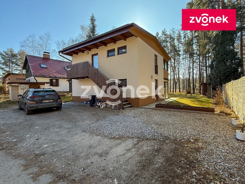 Prodej rodinného domu/ chaty v Leštině 124m², pozemek 350m² + 1.000m² pronájem