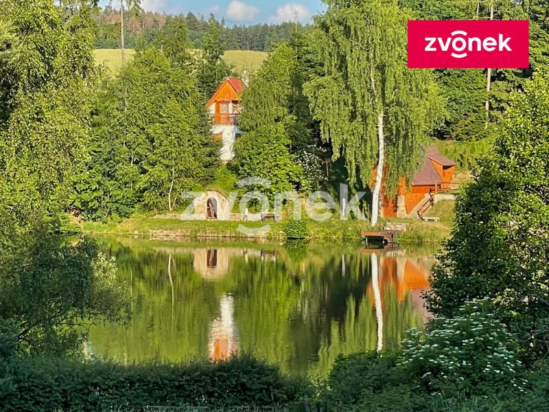 Prodej rodinného domu/ chaty v Leštině 124m², pozemek 350m² + 1.000m² pronájem