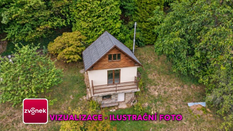 Domek k dokončení s možností rozšíření, pozemkem přes 1 000 m² a nádherným výhledem – Jaroslavice u Zlína