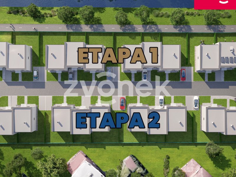 Rezidence Zálešná, novostavba RD Zlín (2.etapa)