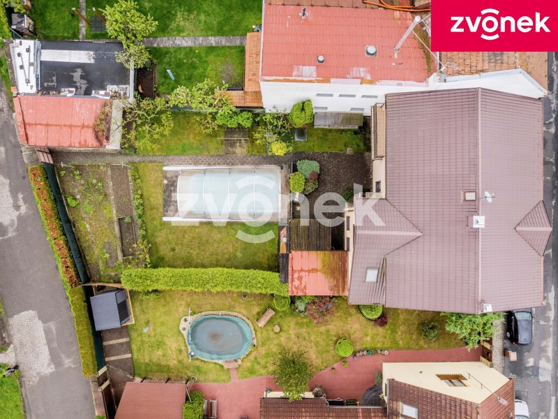 Vila k bydlení a podnikání ve středu Zlína