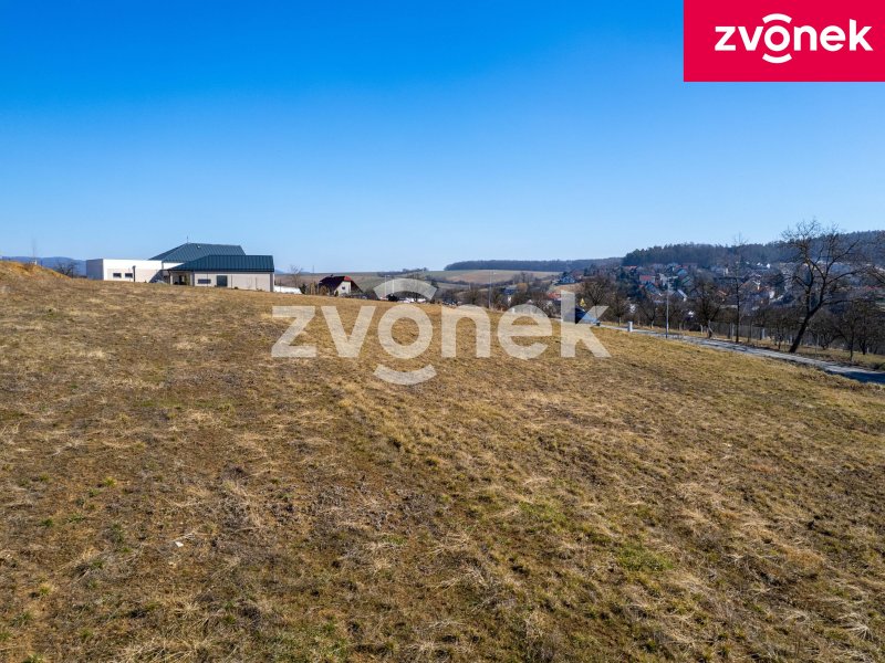 Stavební pozemek, zasíťovaný, Racková u Zlína