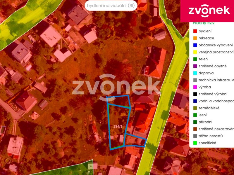 Toužíte po klidu Želechovic, ale s rychlým dosahem Zlína a výrazně nižší cenou? Nově v nabídce stavební pozemek 685m² ve Výpustě