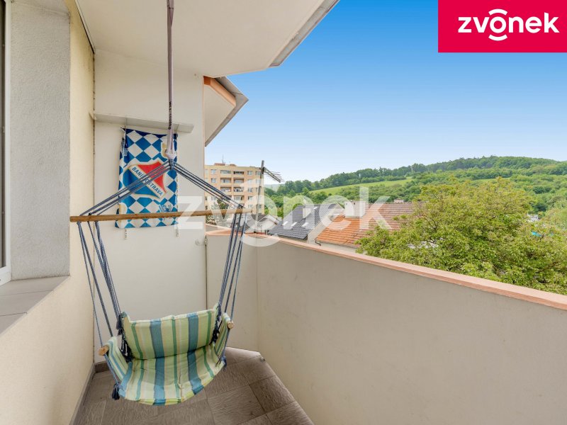 Prodej bytu 3+1 v Luhačovicích s balkonem-po rekonstrukci
