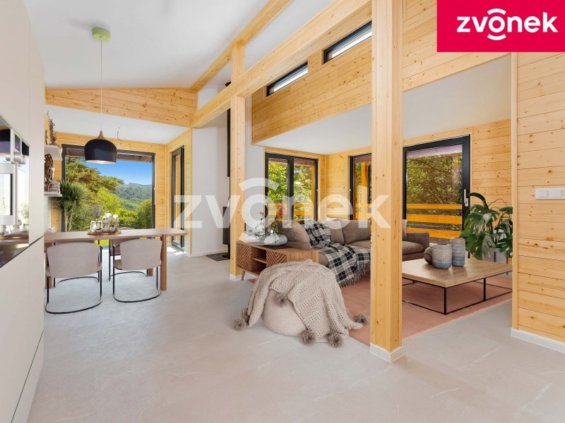 Prodej moderní novostavby dřevostavby v Kašavě