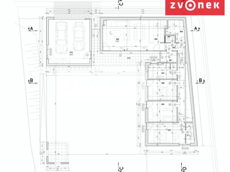 Luxusní vila Zlín - Příluky, velká zahrada, garáž