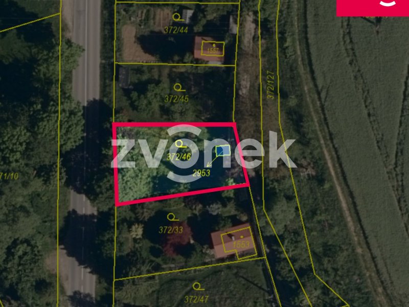 Pozemek k výstavbě, Zlín - Malenovice