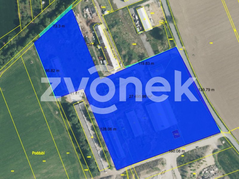Prodej komerčního pozemku Holešov- Všetuly