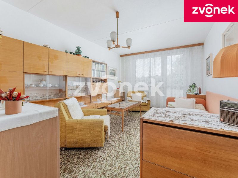 1+kk Zlín - Družstevní, lodžie, krásný výhled