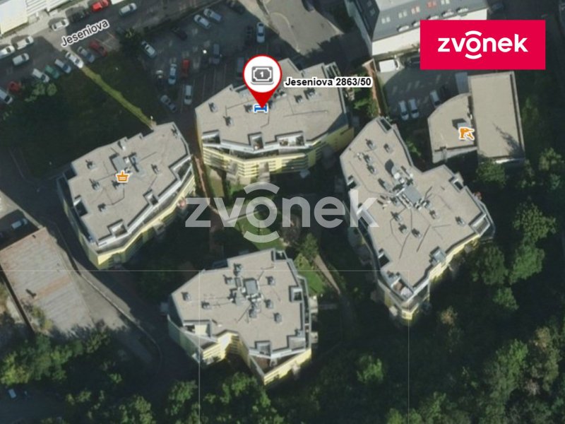 Prodej tří garážových stání ul. Jeseniova 50 - Žižkov
