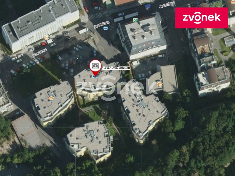 Prodej tří garážových stání ul. Jeseniova 50 - Žižkov
