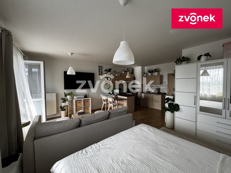 1+kk U Centrálního parku, prostorný byt (43 m2) s velkou terasou