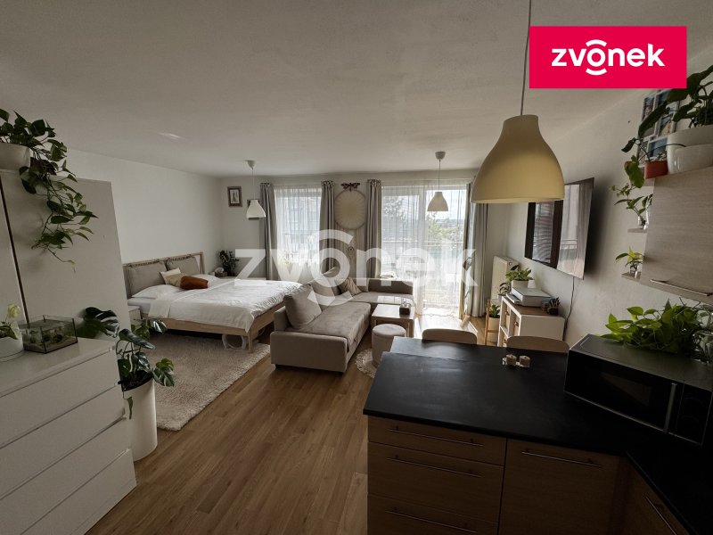 1+kk U Centrálního parku, prostorný byt (43 m2) s velkou terasou