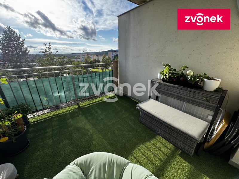 1+kk U Centrálního parku, prostorný byt (43 m2) s velkou terasou