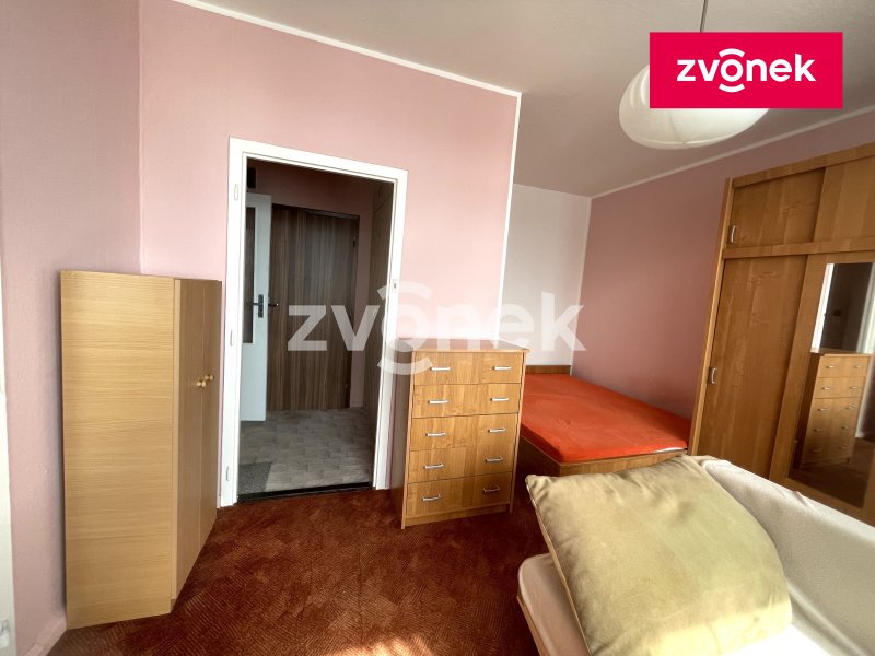 Pronájem 1+kk s krásným výhledem – Jižní Svahy, ul. Česká, Zlín
