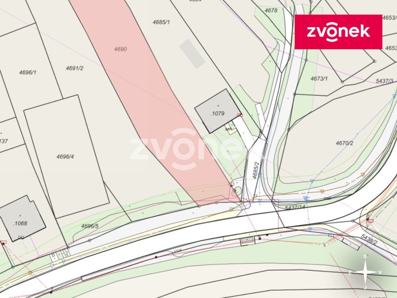 Pozemek, kde můžete začít nový život – Polešovice, 1992 m²
