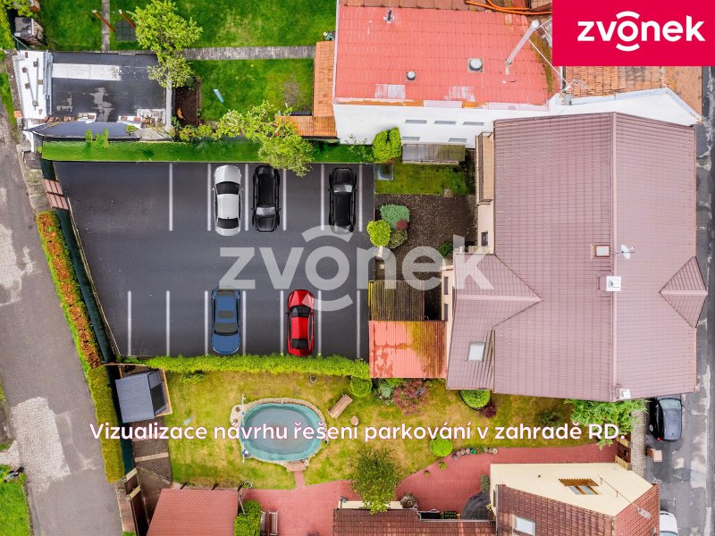 Vila k bydlení a podnikání ve středu Zlína