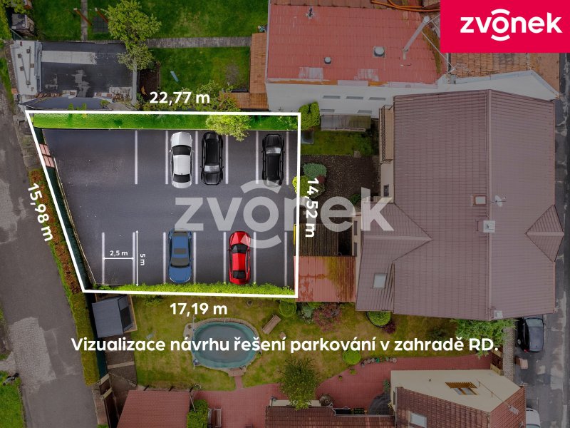 Vila k bydlení a podnikání ve středu Zlína