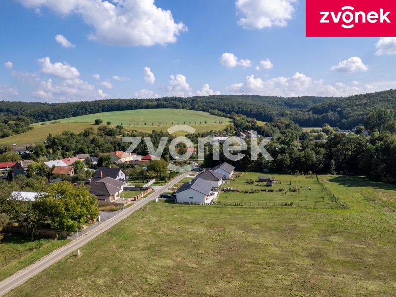 Stavební pozemek - 1290m2, Lubná u Kroměříže
