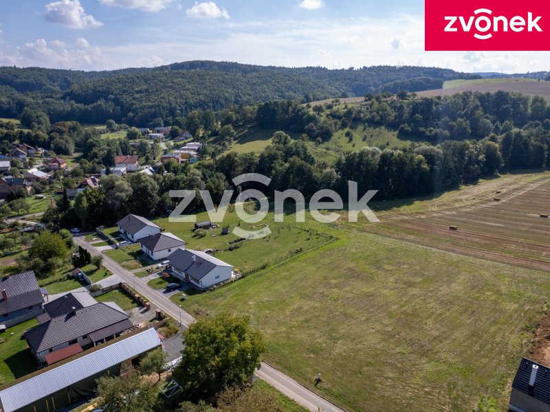 Stavební pozemek - 1290m2, Lubná u Kroměříže
