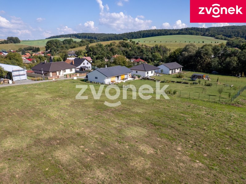 Stavební pozemek - 1290m2, Lubná u Kroměříže