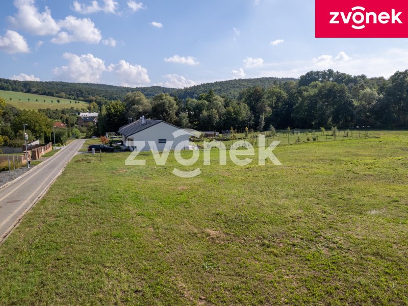 Stavební pozemek - 1290m2, Lubná u Kroměříže