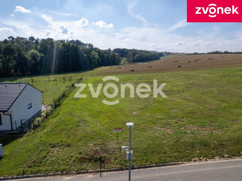 Stavební pozemek - 1290m2, Lubná u Kroměříže