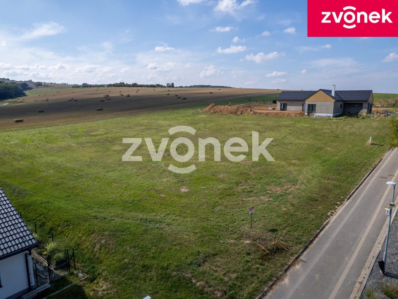Stavební pozemek - 1290m2, Lubná u Kroměříže