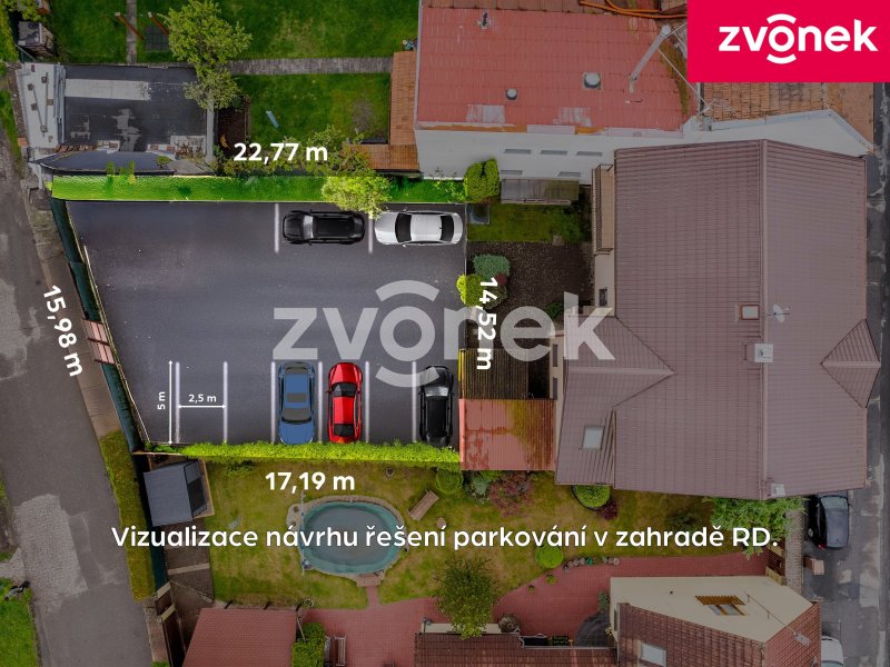 Vila k bydlení a podnikání ve středu Zlína