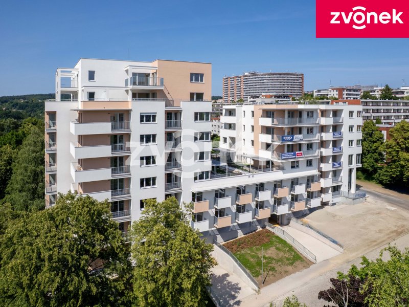 Nový byt 3+kk s terasou a zahrádkou, Nad Stráněmi