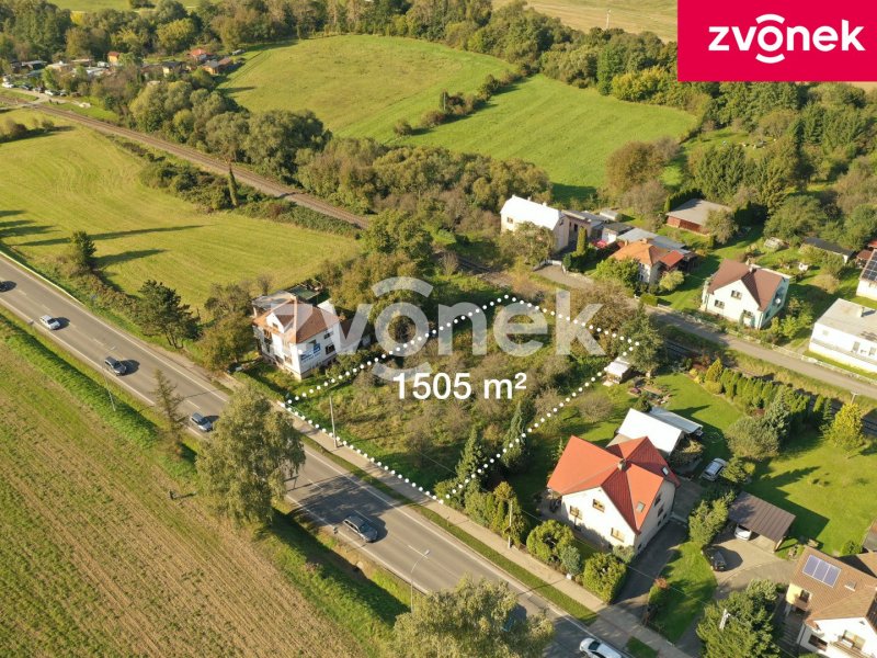 Prodej pozemku k výstavbě rodinného domu, 1 505 m² – Želechovice nad Dřevnicí