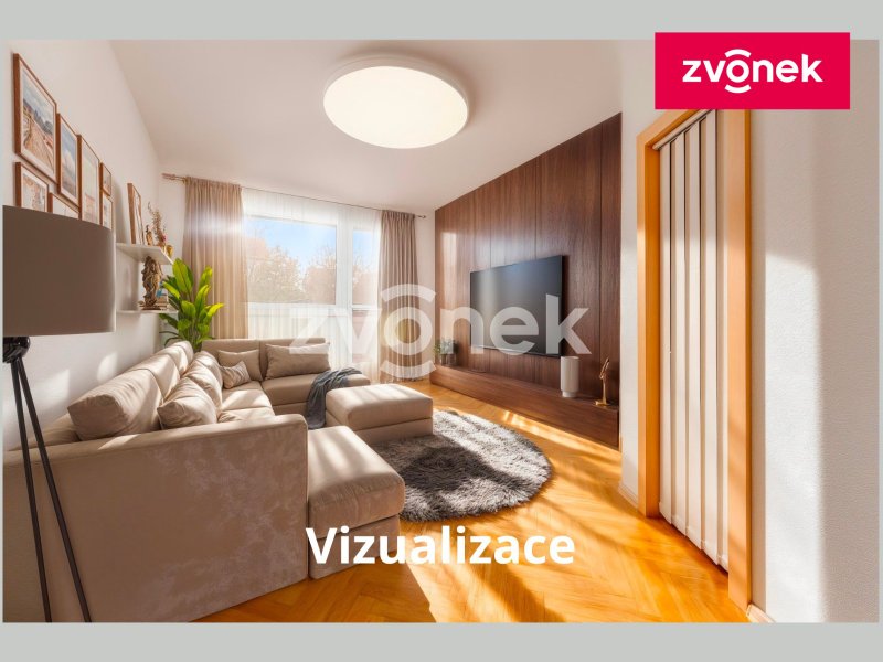 Prostorný byt 3+1 v Bojkovicích
