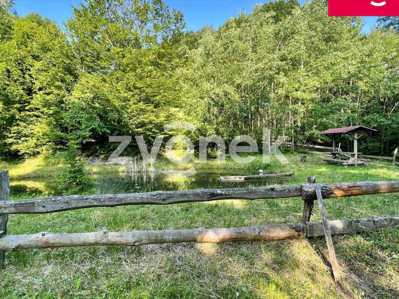 Klid, příroda a vlastní rybník – prodej souboru pozemků 7.474 m² v Prlově