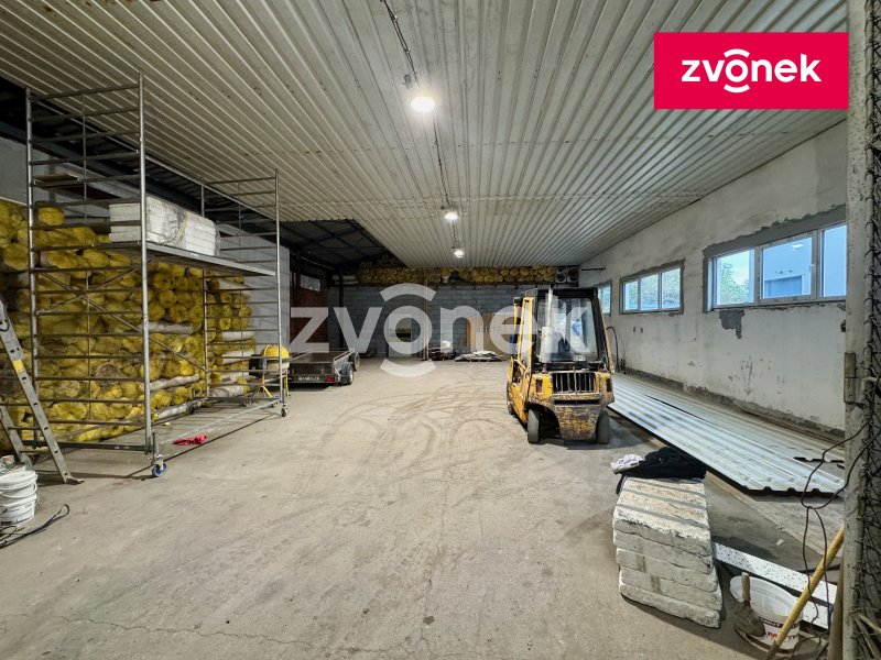 Hala s kanceláří a zázemím Zlín - Prštné