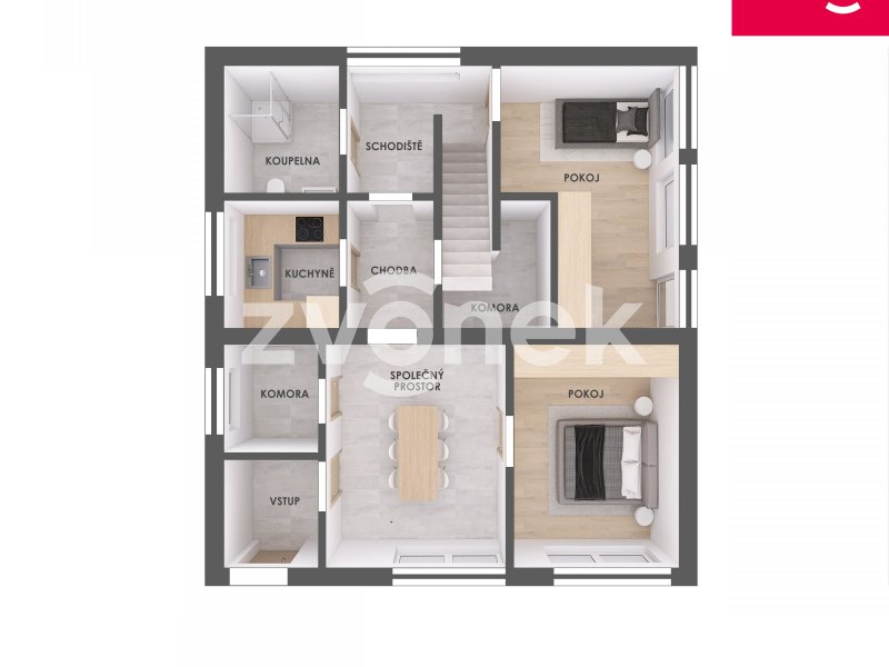 Investiční příležitost - nemovitost Zlín, Středová