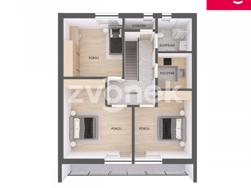 Investiční příležitost - nemovitost Zlín, Středová