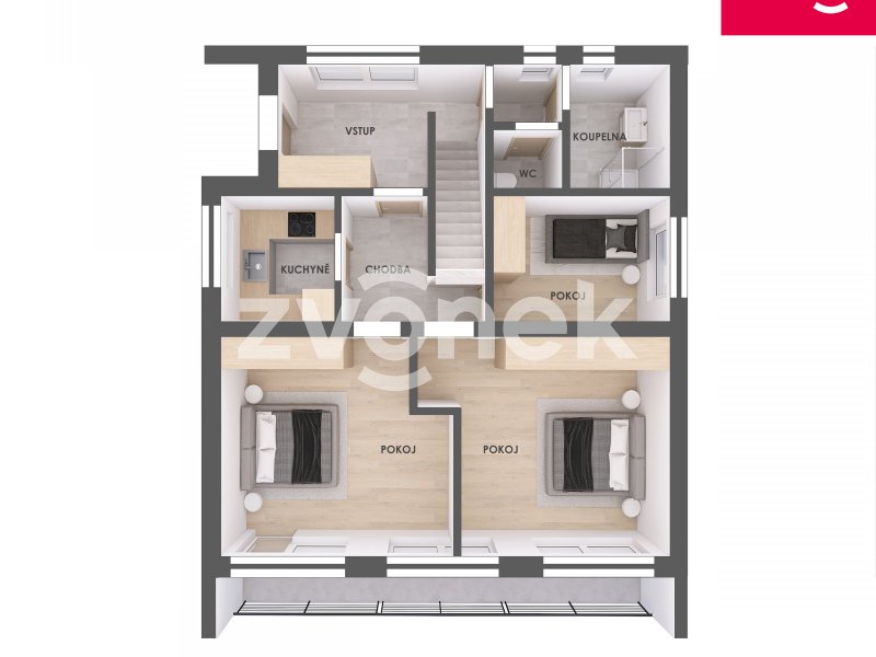 Investiční příležitost - nemovitost Zlín, Středová