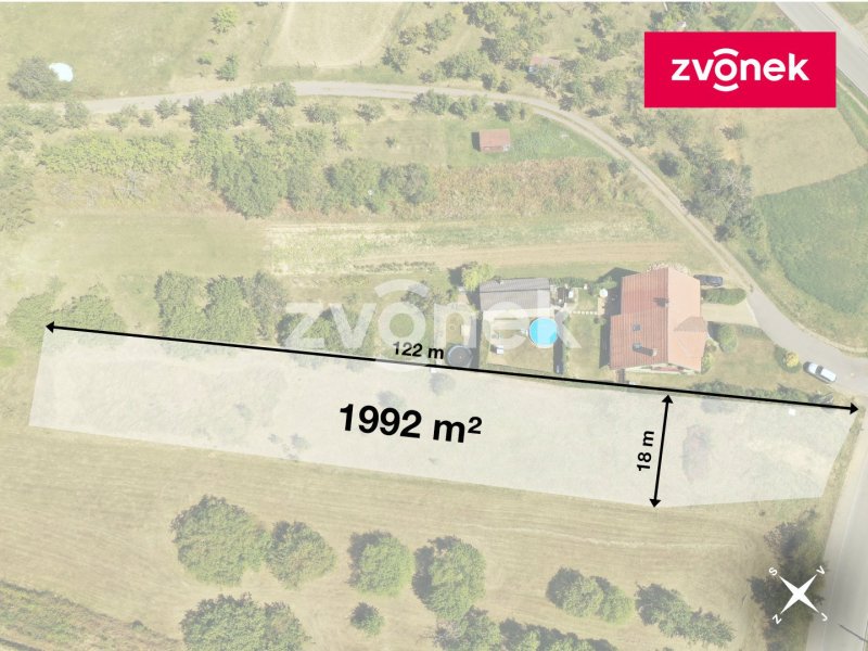 Prodej pozemku v obci Polešovice.