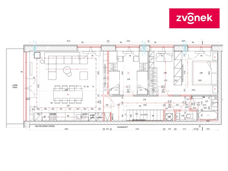 5+1 Zlín - Nad Stráněmi, garáž, krásný výhled