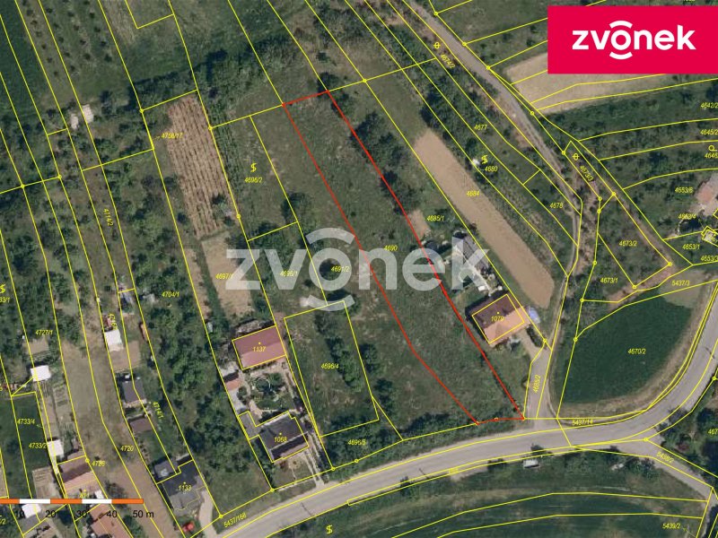 Prodej pozemku v obci Polešovice.