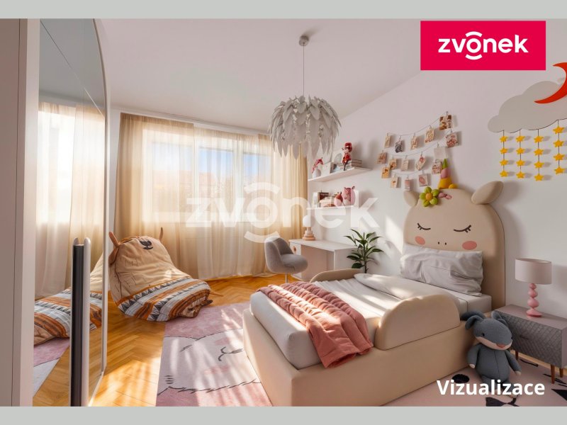 Prostorný byt 3+1 v Bojkovicích