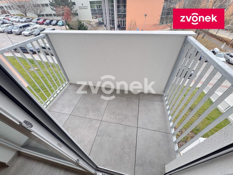 1+kk Zlín - Nad Stráněmi, terasa, nadstandardní bydlení