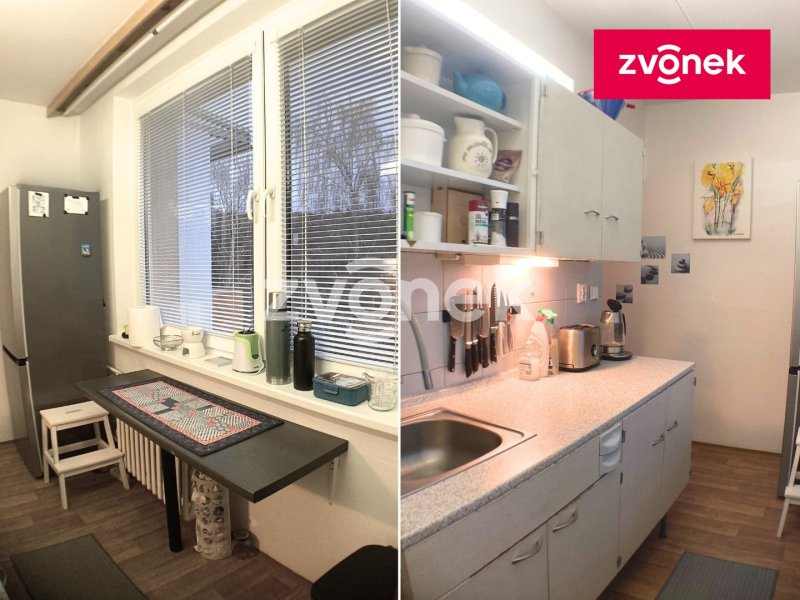 Pronájem 1+1, Zlín – Zborovská, u nemocnice KNTB, volné od poloviny ledna 2026