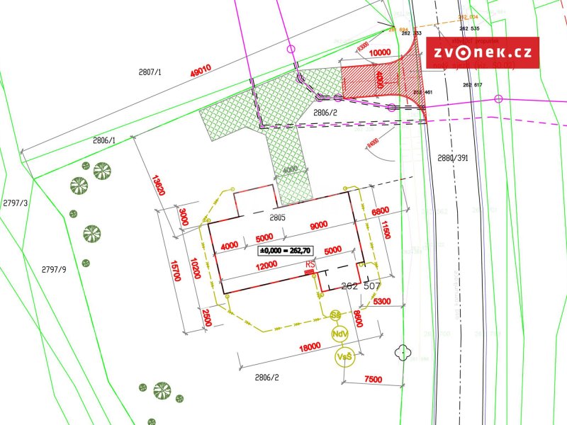 Prodej pozemku ve Velké nad Veličkou.