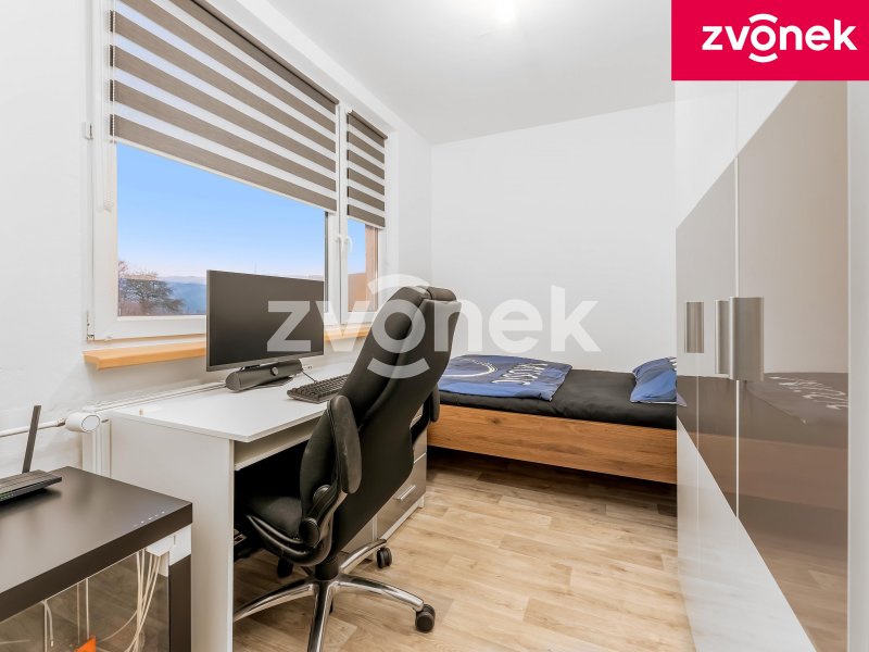 Prodej bytu 4+1 s balkonem a krásným výhledem - Vsetín