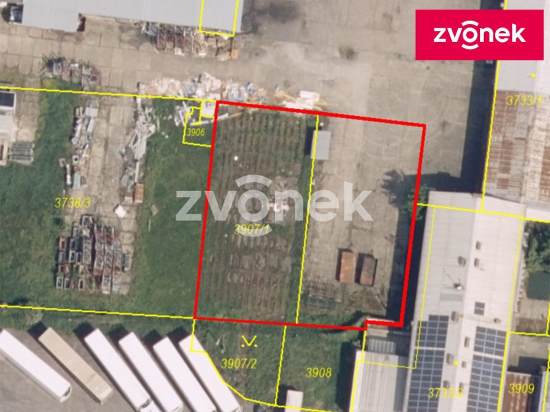 Pronájem části průmyslového areálu v Kunovicích.