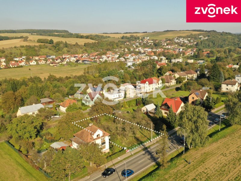 Prodej 1/2 podílu pozemku 1 505 m² k výstavbě domu– Želechovice nad Dřevnicí