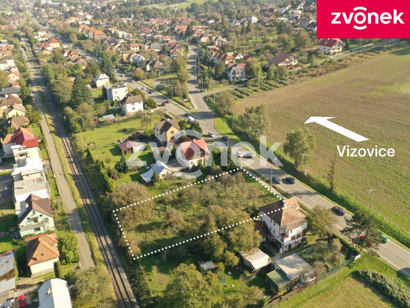 Prodej 1/2 podílu pozemku 1 505 m² k výstavbě domu– Želechovice nad Dřevnicí