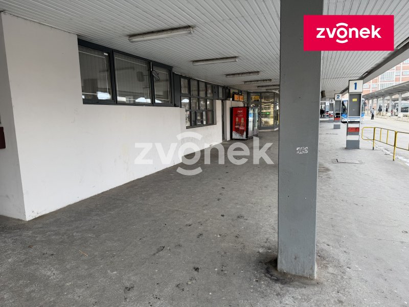 Obchodní prostor k pronájmu – autobusové nádraží Zlín